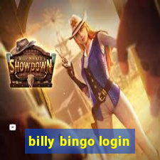 billy bingo login