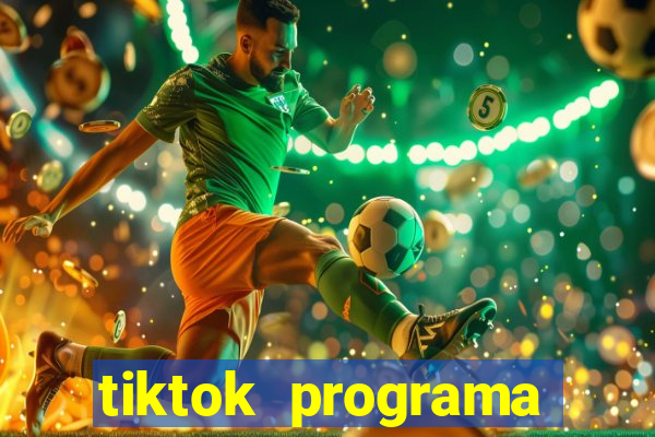 tiktok programa criativo beta