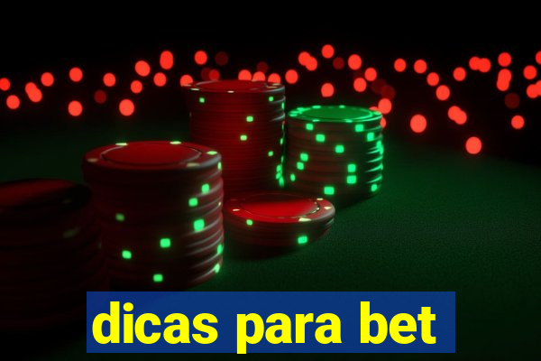 dicas para bet