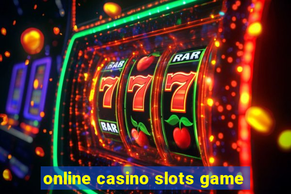 online casino slots game