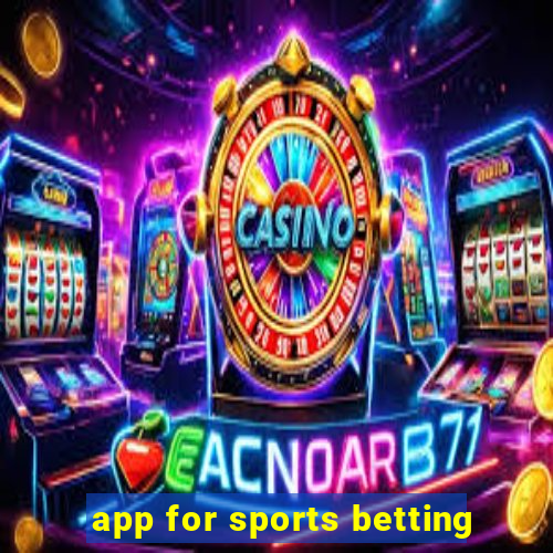 app for sports betting