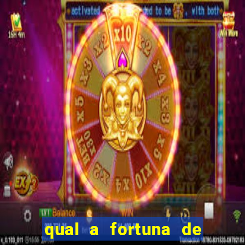 qual a fortuna de mari maria