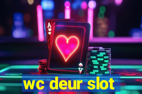 wc deur slot