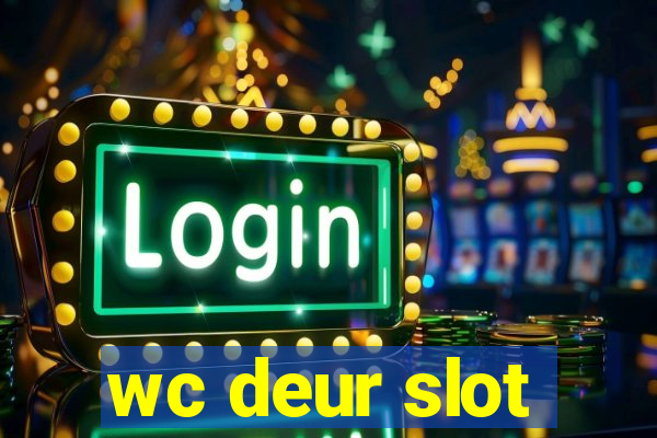 wc deur slot