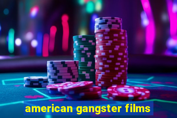 american gangster films