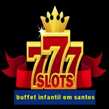 buffet infantil em santos