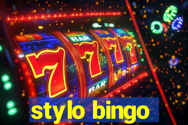 stylo bingo