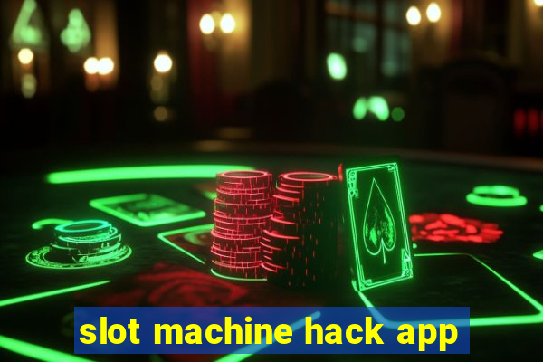 slot machine hack app