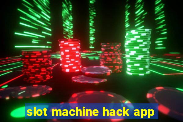 slot machine hack app