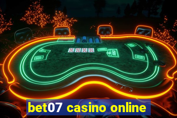 bet07 casino online