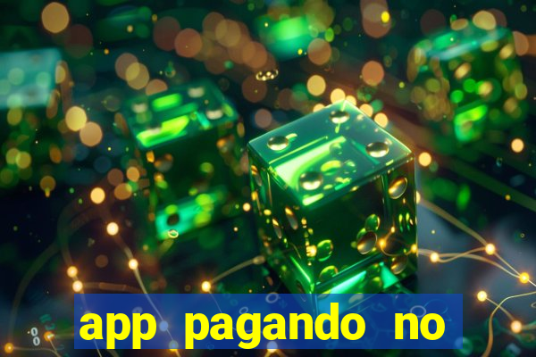 app pagando no cadastro via pix