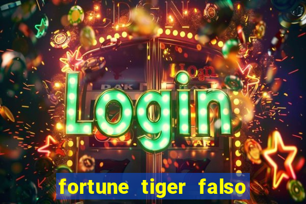 fortune tiger falso para brincar