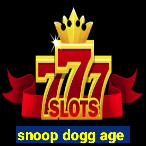 snoop dogg age