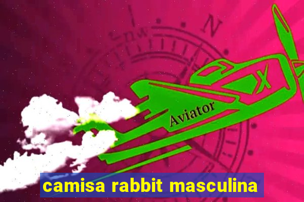 camisa rabbit masculina