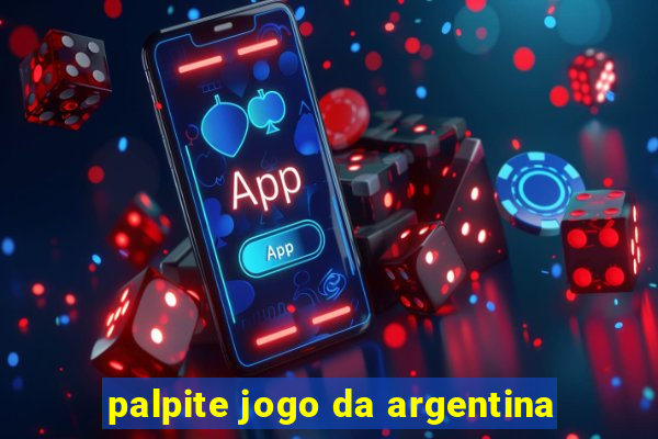 palpite jogo da argentina