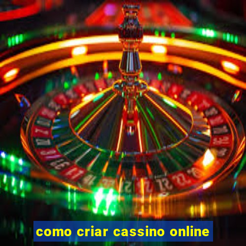 como criar cassino online