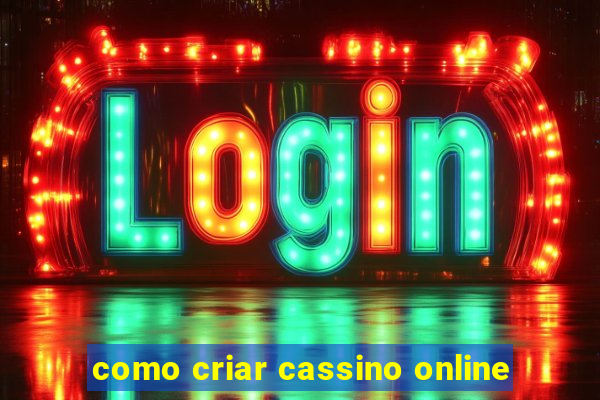 como criar cassino online