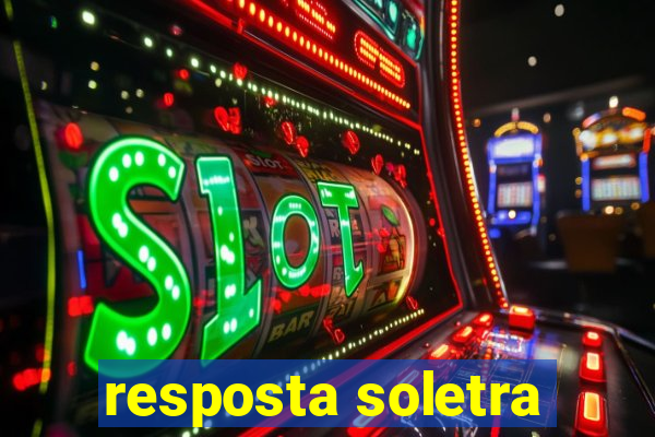 resposta soletra