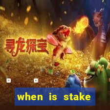 when is stake monthly bonus