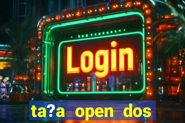 ta?a open dos estados unidos