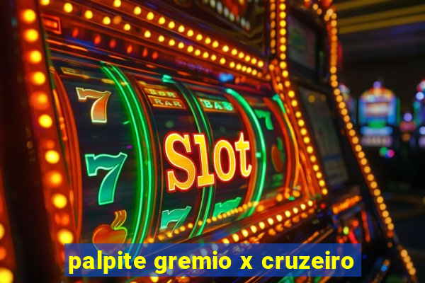 palpite gremio x cruzeiro