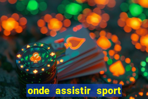 onde assistir sport recife x paysandu