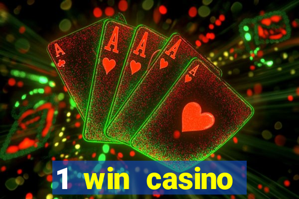 1 win casino online регистрация