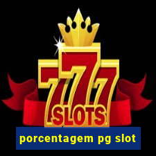 porcentagem pg slot