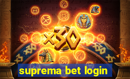 suprema bet login