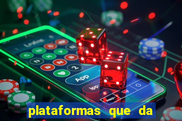 plataformas que da bonus de cadastro