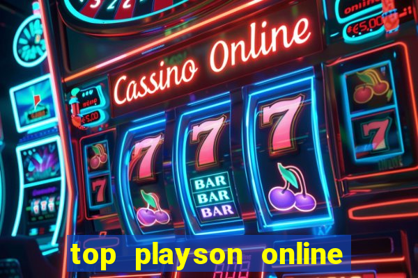 top playson online slot sites