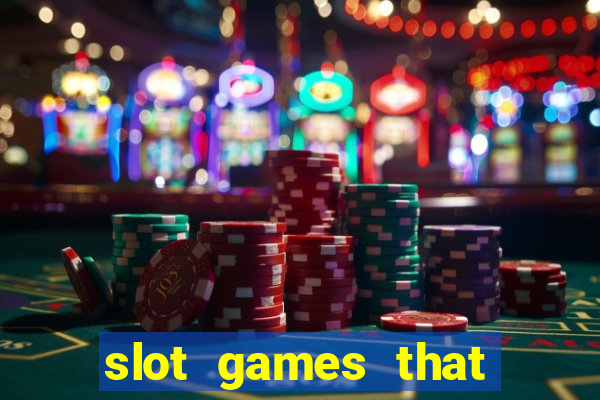 slot games that pay real money