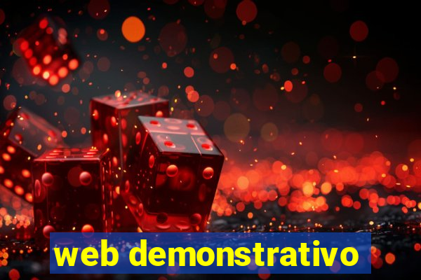 web demonstrativo