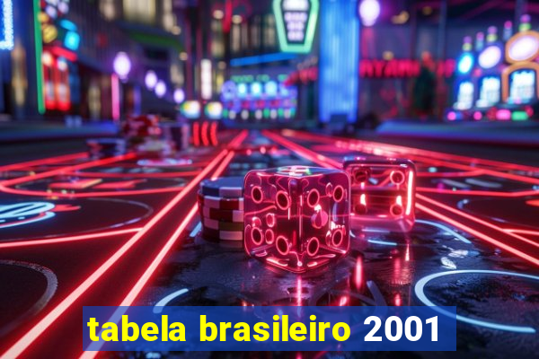 tabela brasileiro 2001