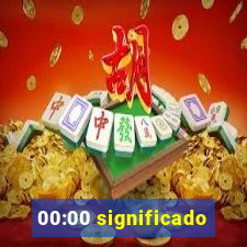 00:00 significado