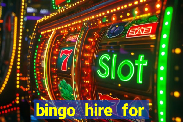 bingo hire for parties leigh