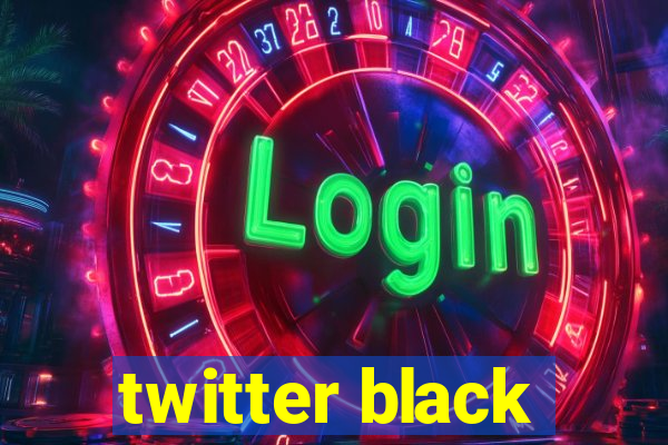 twitter black