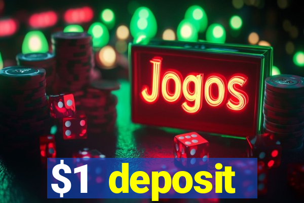 $1 deposit microgaming casino