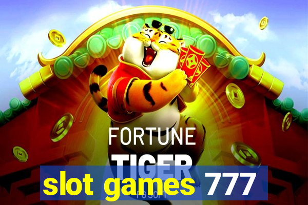 slot games 777