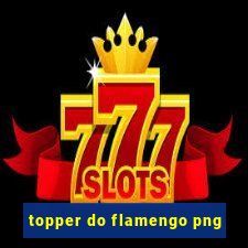 topper do flamengo png