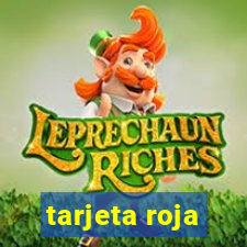 tarjeta roja