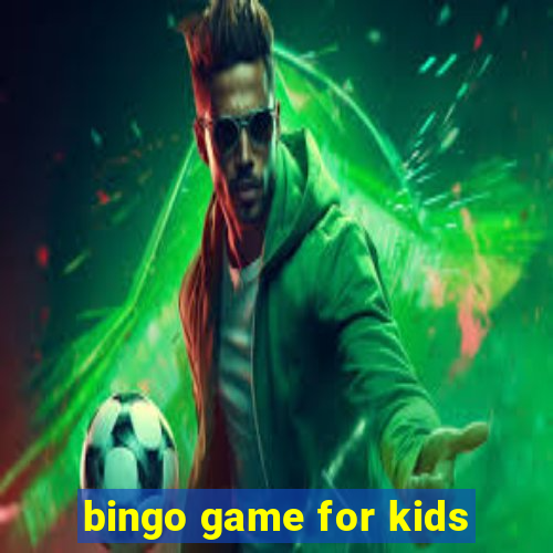 bingo game for kids