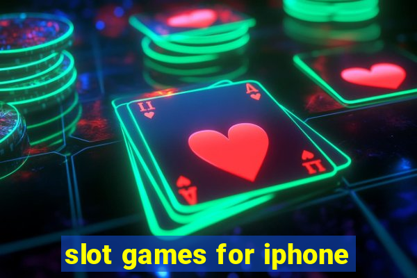 slot games for iphone