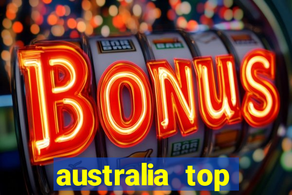 australia top online casino