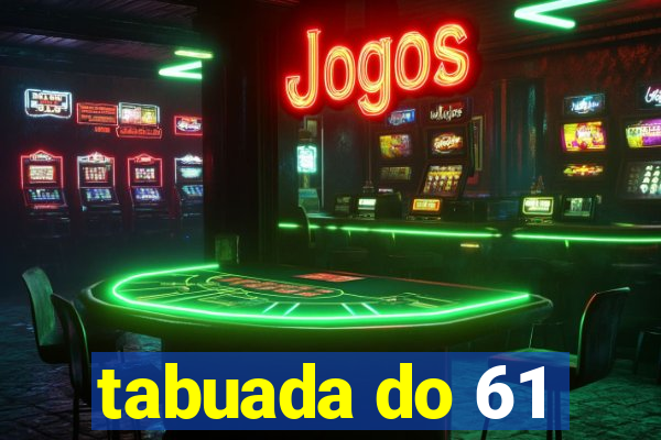 tabuada do 61