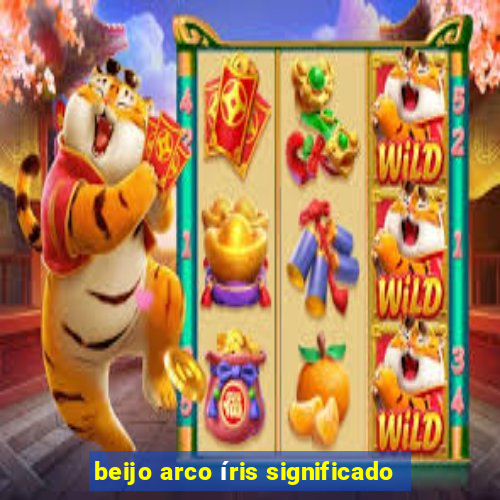 beijo arco íris significado