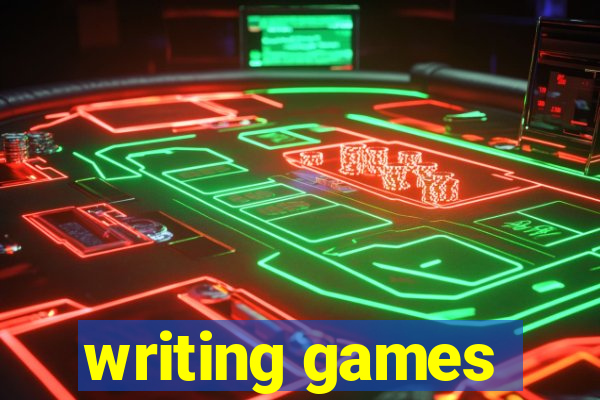 writing games