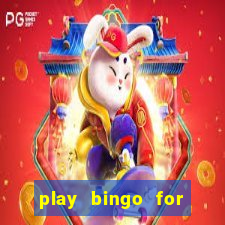 play bingo for money no deposit