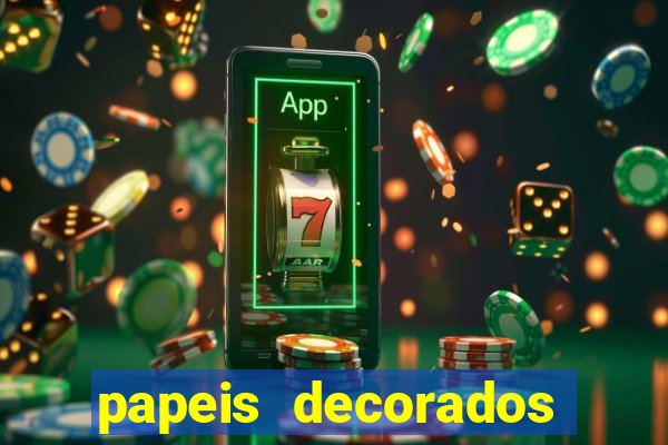 papeis decorados para imprimir