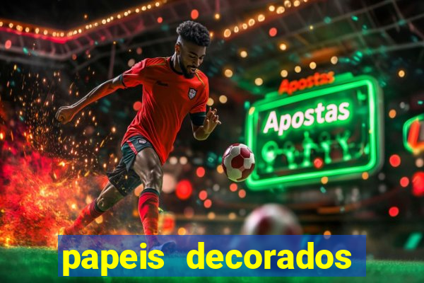 papeis decorados para imprimir